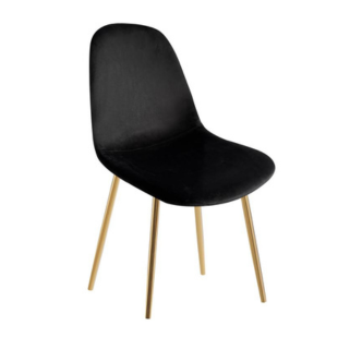 Chaise SCANDINAVE pied gold (Disponible en plusieurs coloris)