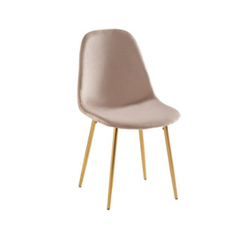 Chaise SCANDINAVE pied gold (Disponible en plusieurs coloris)