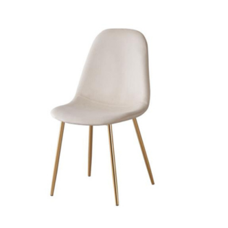 Chaise SCANDINAVE pied gold (Disponible en plusieurs coloris)