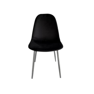 Chaise SCANDINAVE pied chrome (Disponible en plusieurs coloris)