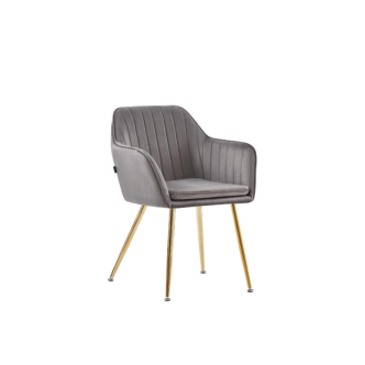Chaise CANVAS pied gold (Disponible en plusieurs coloris)