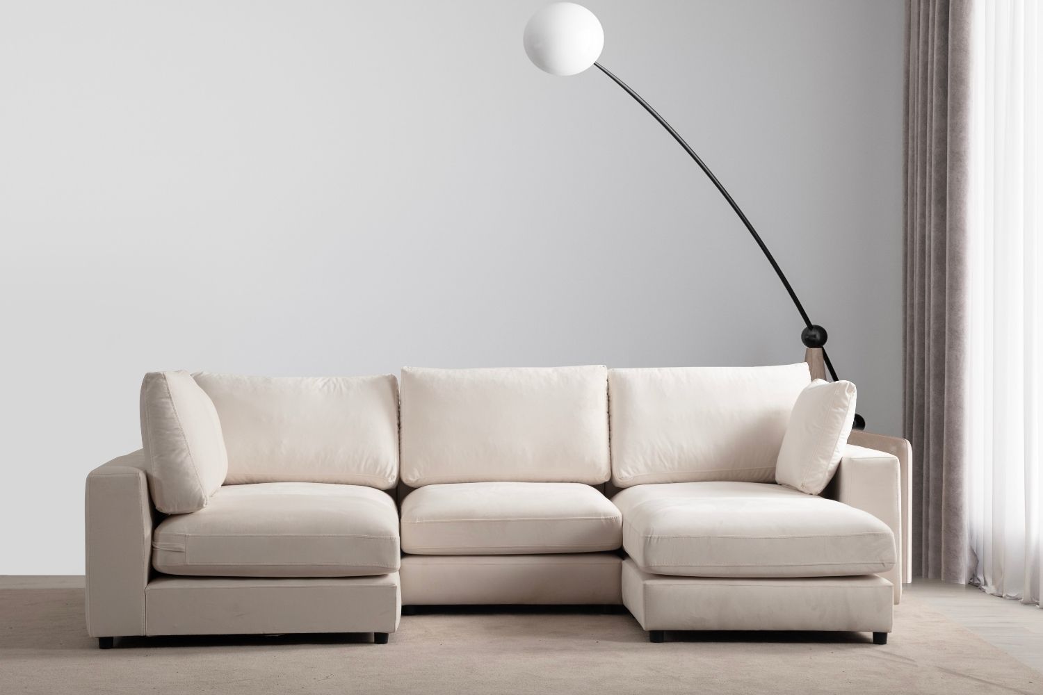 Canapé Modulable JULIA (Velours)