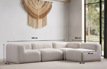 Canapé Modulable NUAGE (Chenille)