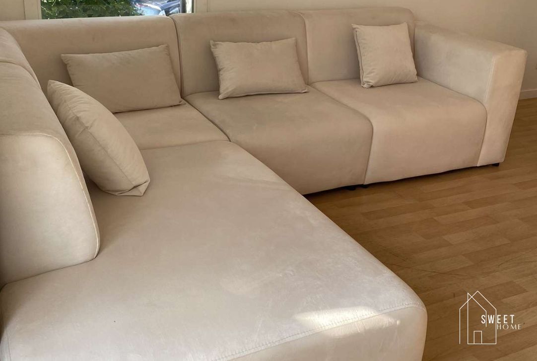 Canapé d'angle COCO (Velours)