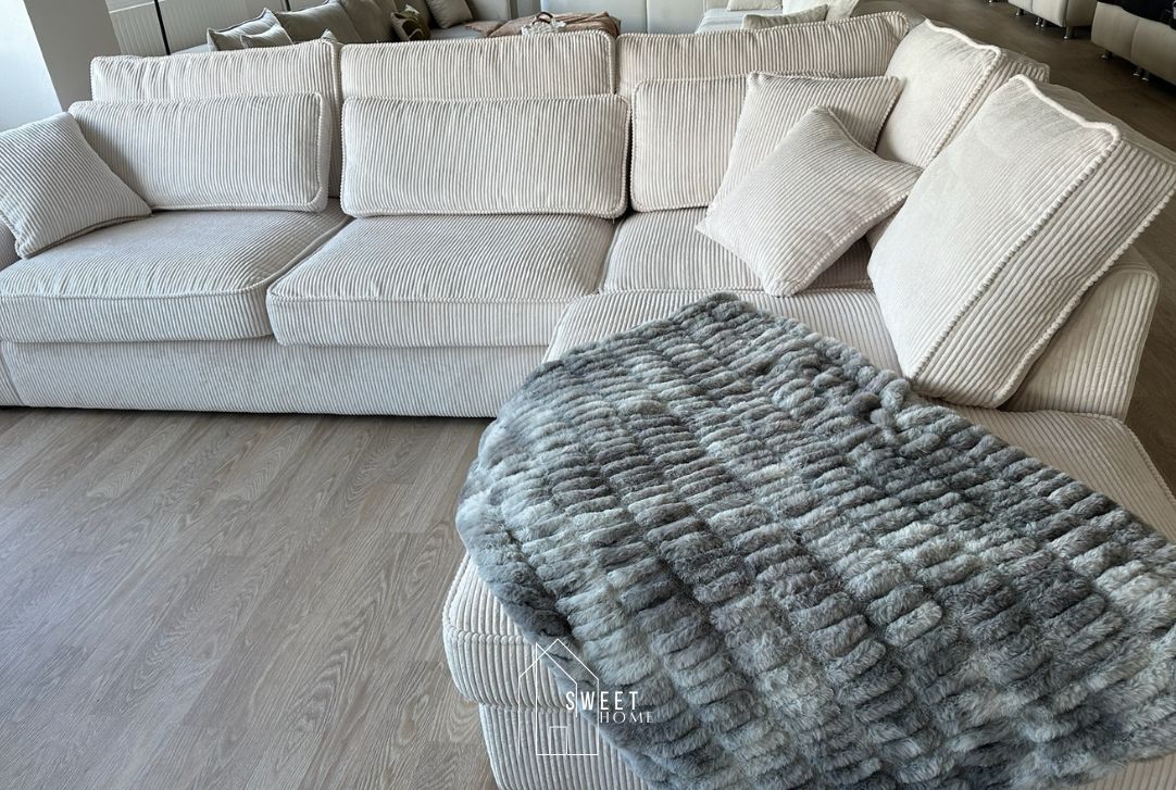 Canapé d'angle LEXUS (Velours côtelé)