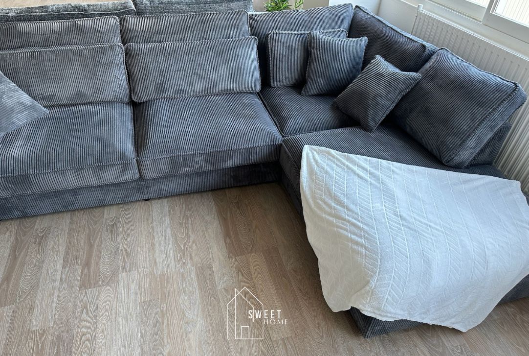 Canapé d'angle LEXUS (Velours côtelé)