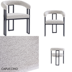 Chaise NAIA pied métal noir