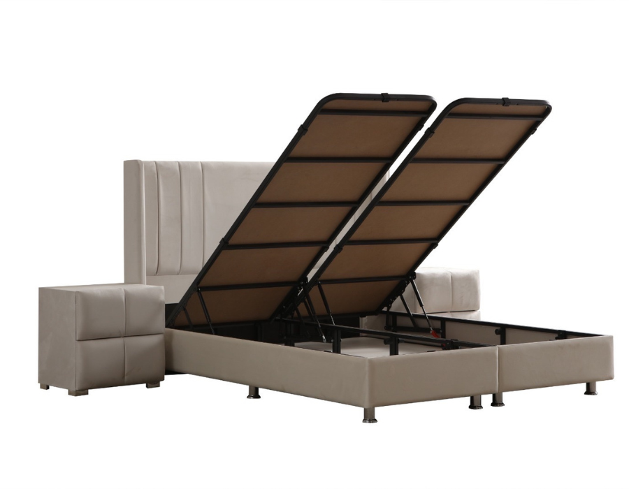 Lit coffre ALMA (Velours)