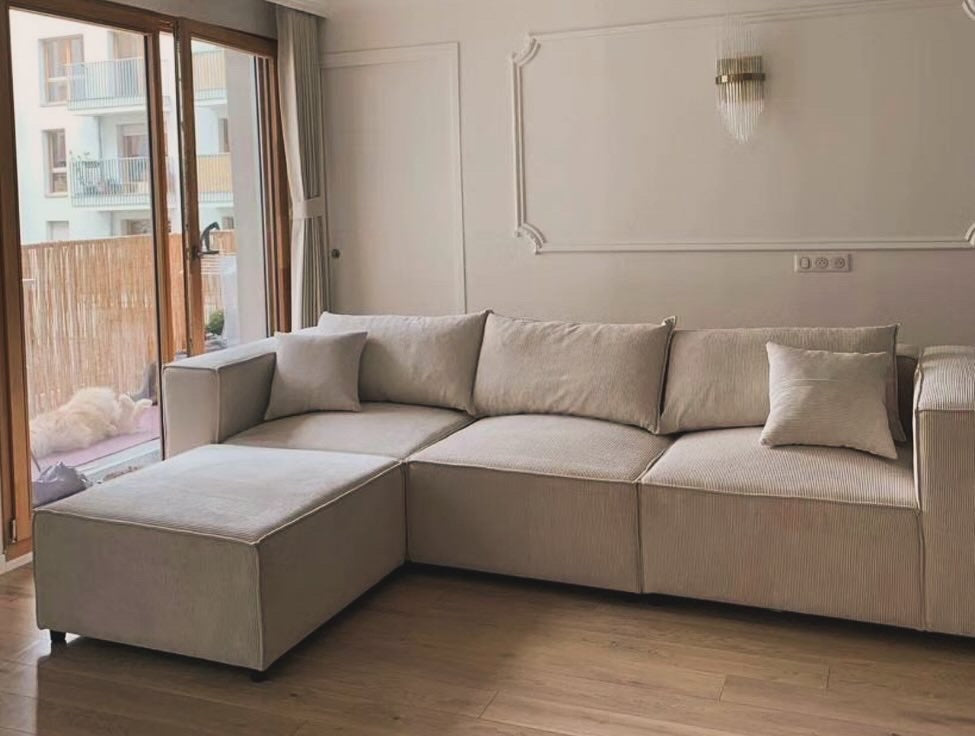 Canapé Modulable ELEGANCE (Velours)