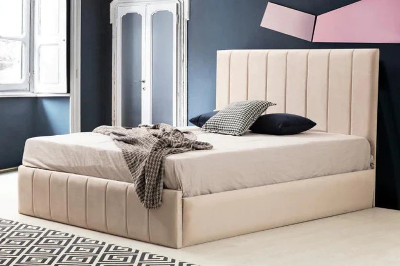 Cadre de Lit Polo Beige