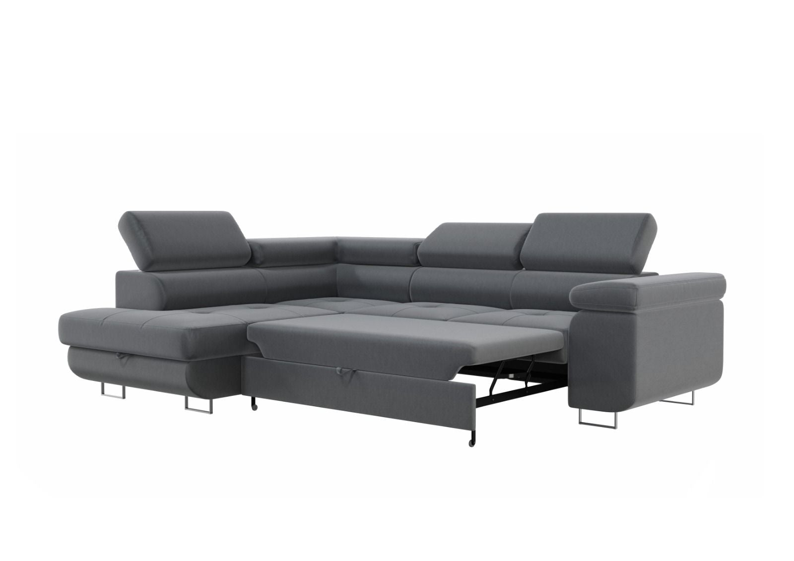 Canapé d'angle Convertible TONY (Velours)