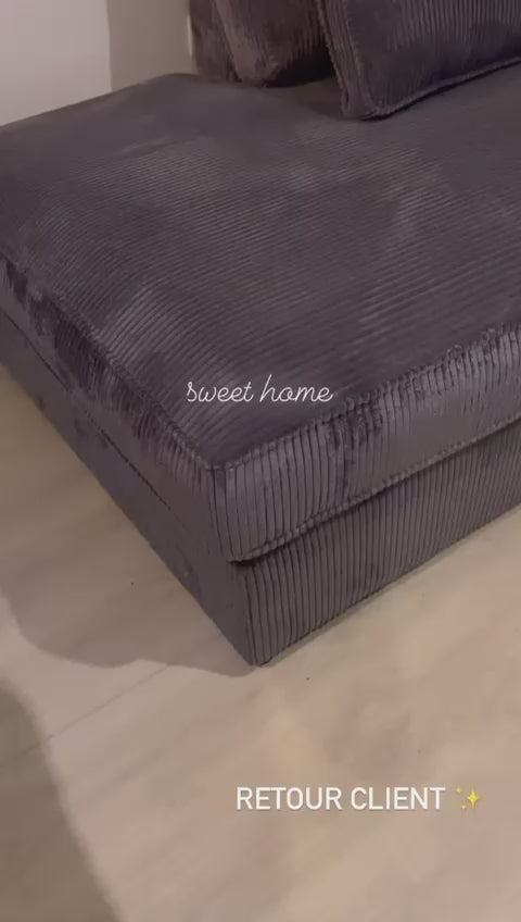 Canapé d'angle LEXUS (Velours côtelé)